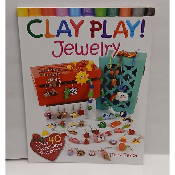 Clay Jewelry and Clay lab books for kids and adults with lots of ideas. - Picture 2 of 3